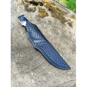 ЧОРНА КАВА ніж ручної роботи майстра студії MV Knify, сталь K390™, 66 HRC. Photo 2